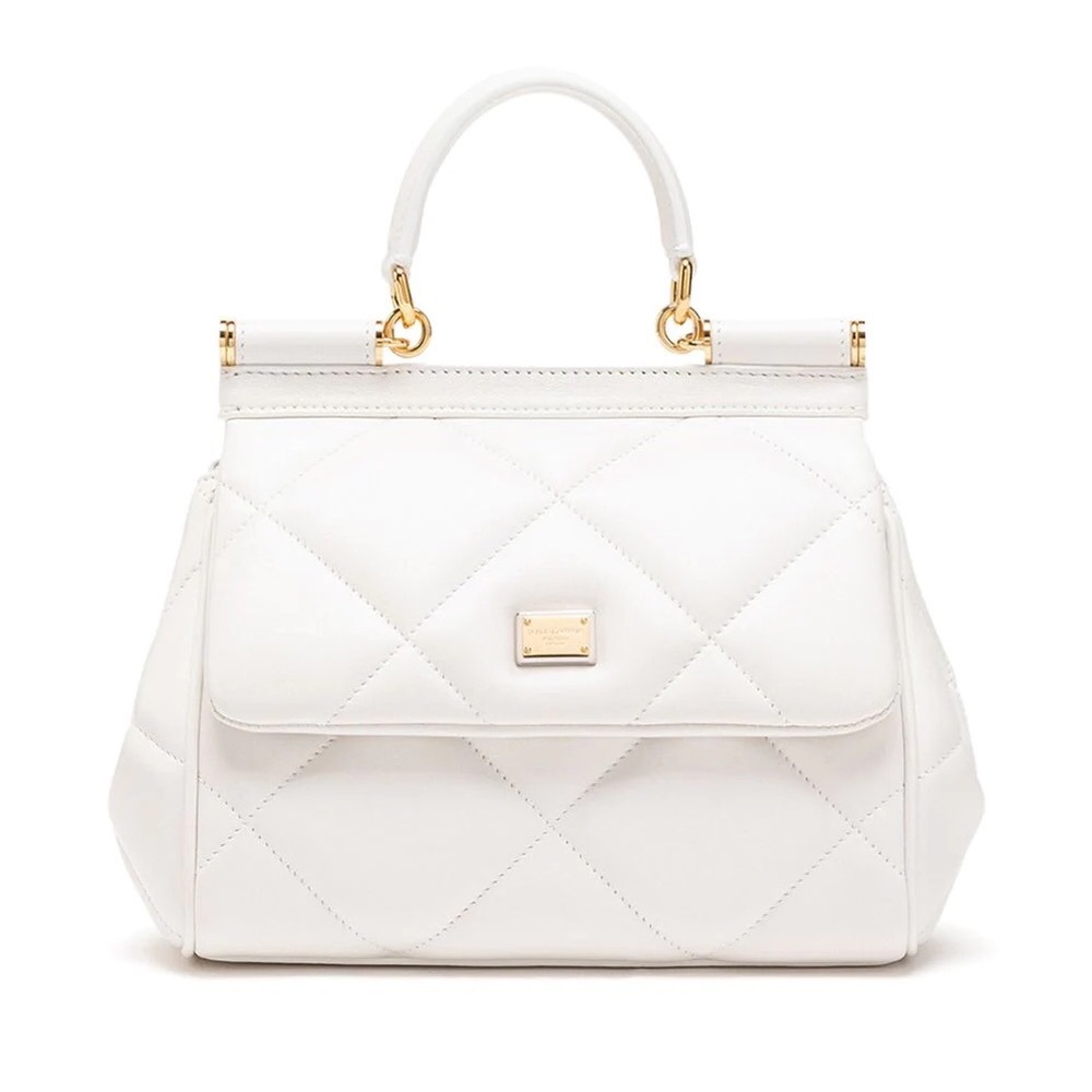 DOLCE&GABBANA QUILTED SICILY TOTE BAG